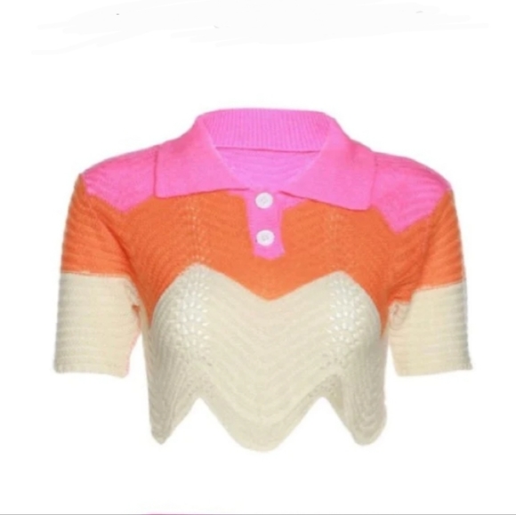 Saffron and milo crop top - Picture 2 of 8